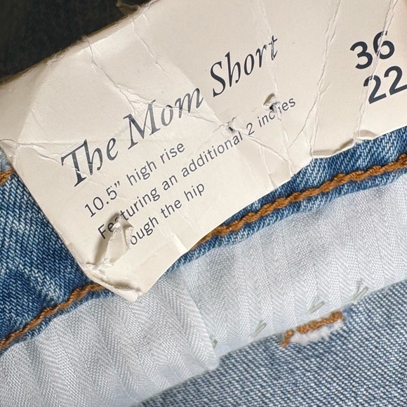 Abercrombie & Fitch Curve Love The Mom Short High Rise Size 22 NWT - Picture 5 of 7